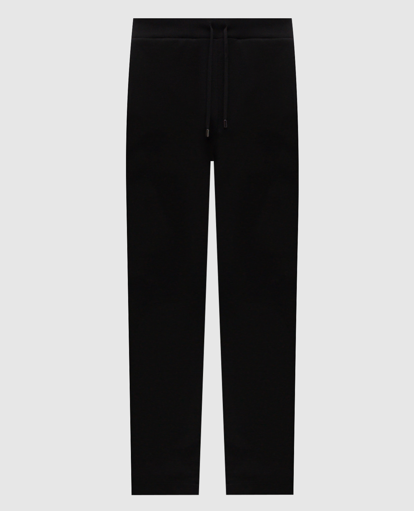 

Black sweatpants with logo embroidery Stefano Ricci