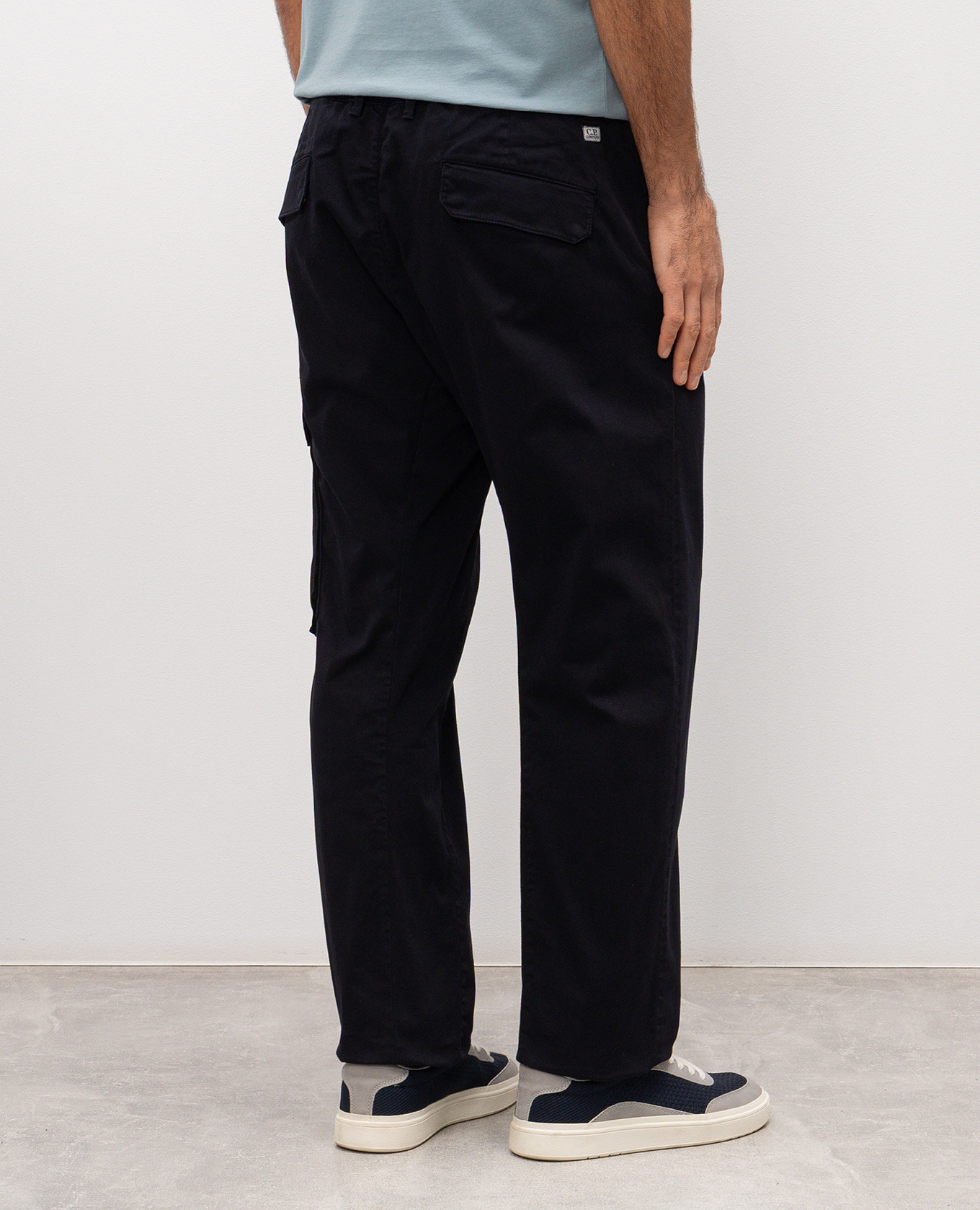 

Blue pants with a patch C.P. Company