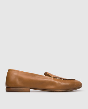 Marsell Mandolo brown leather loafers MW8487P011