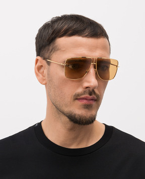 Tom Ford Eliott gold sunglasses FT1307