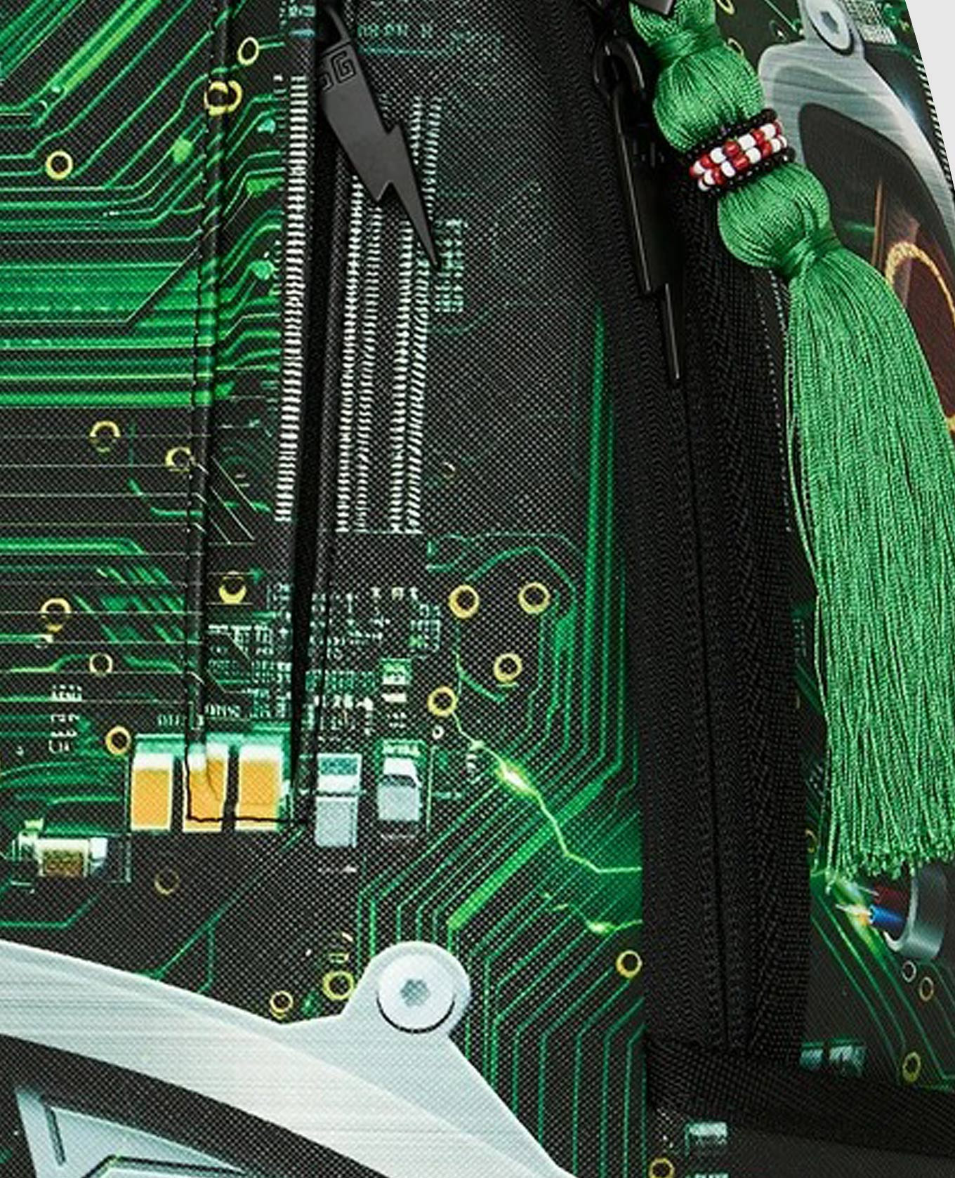 Children's green backpack AI AFRICAN INTELLIGENCE REWIRED & INSPIRED Sprayground 4