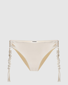 Jil Sander White swimsuit panties with ties J40SG0108J20011
