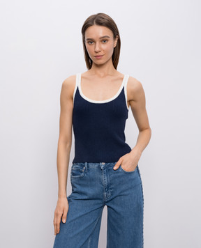 Simkhai Rayne blue tank top 2262166K