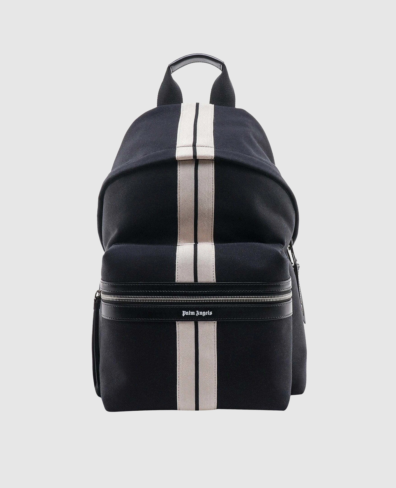 

Black backpack with logo Palm Angels s