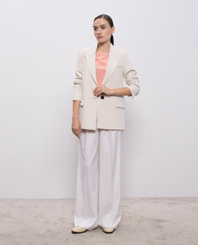 Peserico Pink silk top S08893D07325