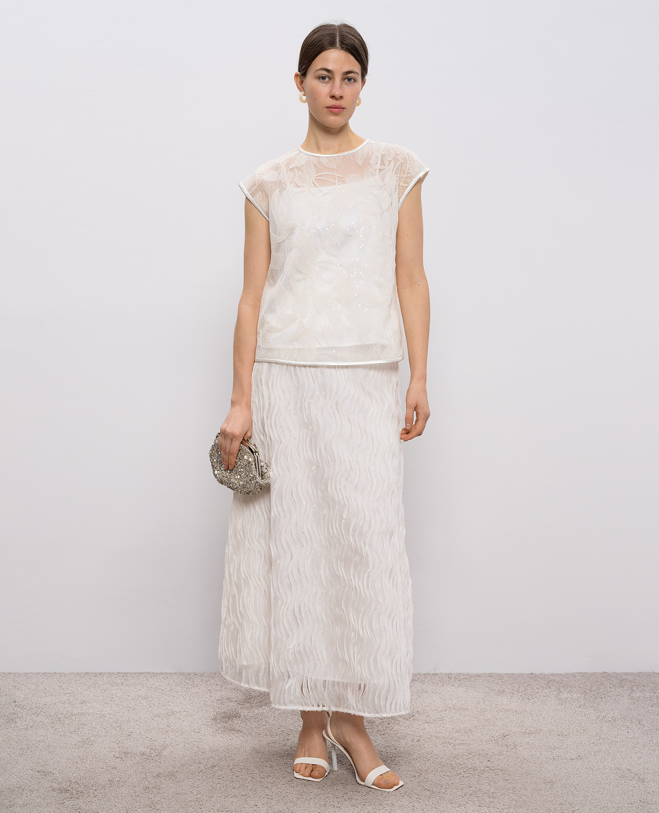 

White skirt Peserico