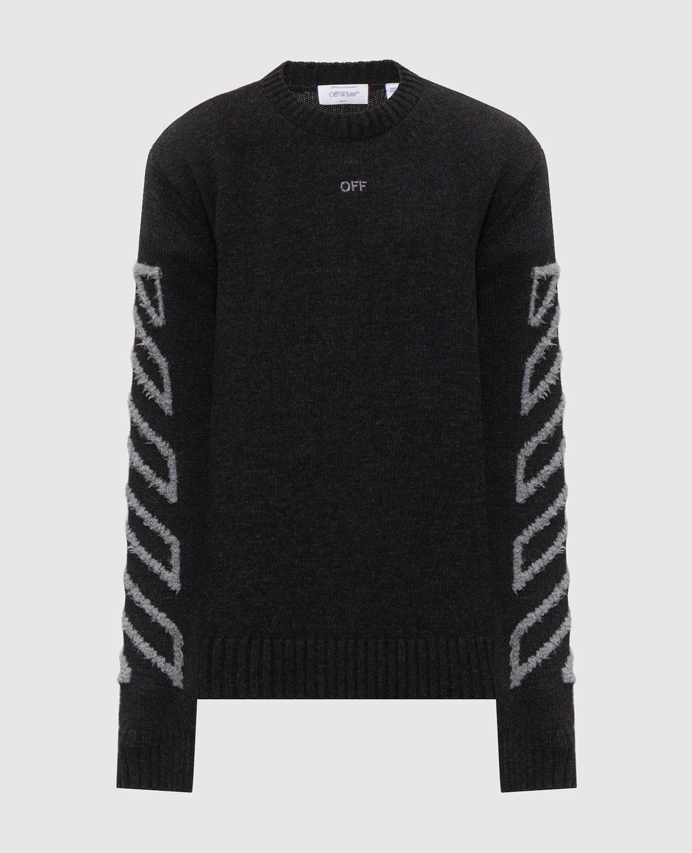 Gray sweater with wool Off-White