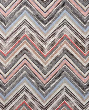 Missoni Home Chevron plaid with wool in a fringe pattern 1D3PL99005
