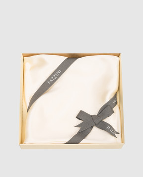 Fazzini Beige silk pillowcase LAGFEDS50X800