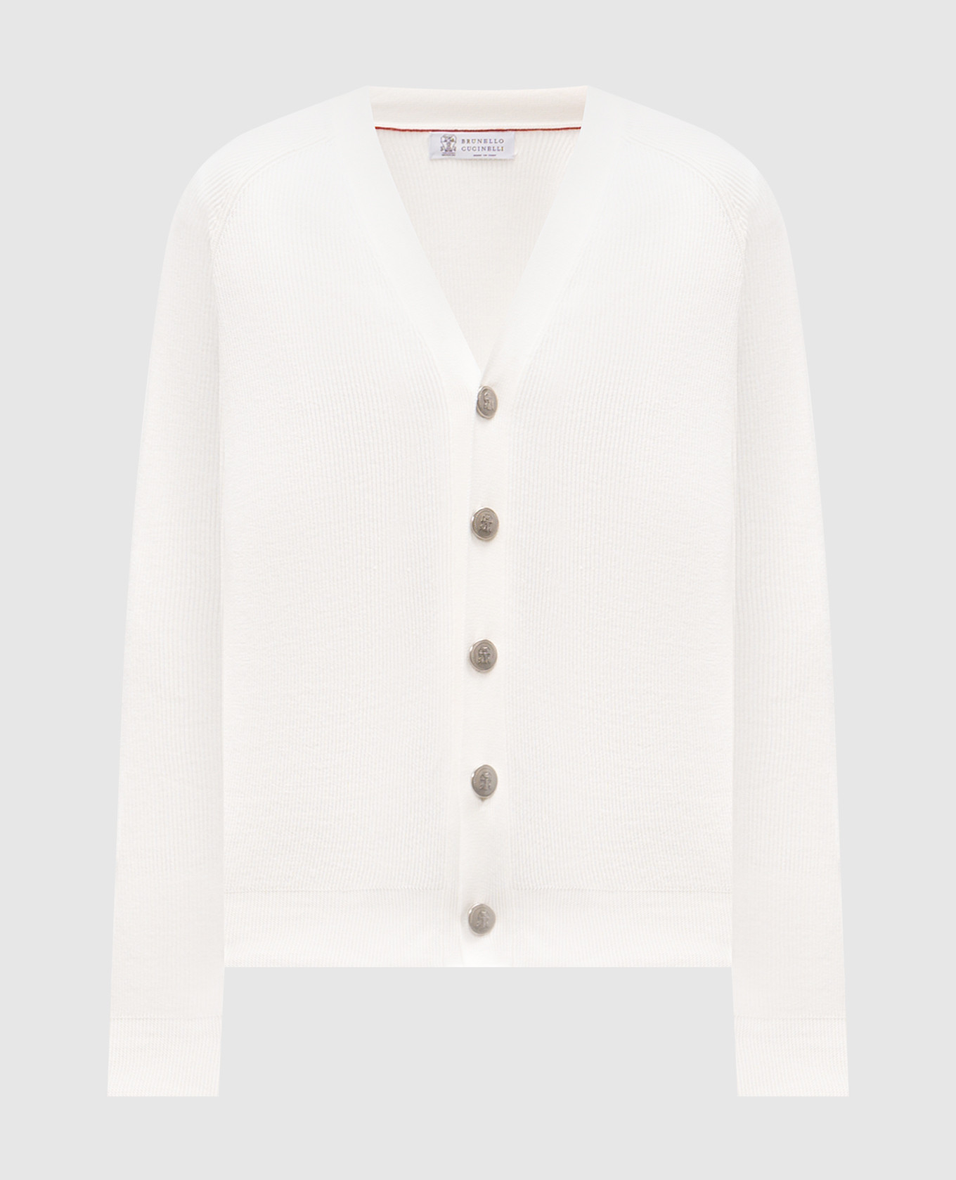 

White cardigan Brunello Cucinelli