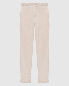 Marco Pescarolo Beige wool pants MANU5318