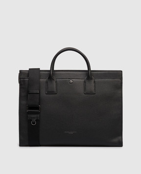 Gianni Chiarini Black leather briefcase FLORENCE BSUB18193GRNCRV