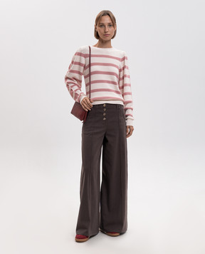 Twinset Striped wool jumper 262TP3230