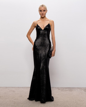 Tom Ford Black dress with an open back AB3740SDE553