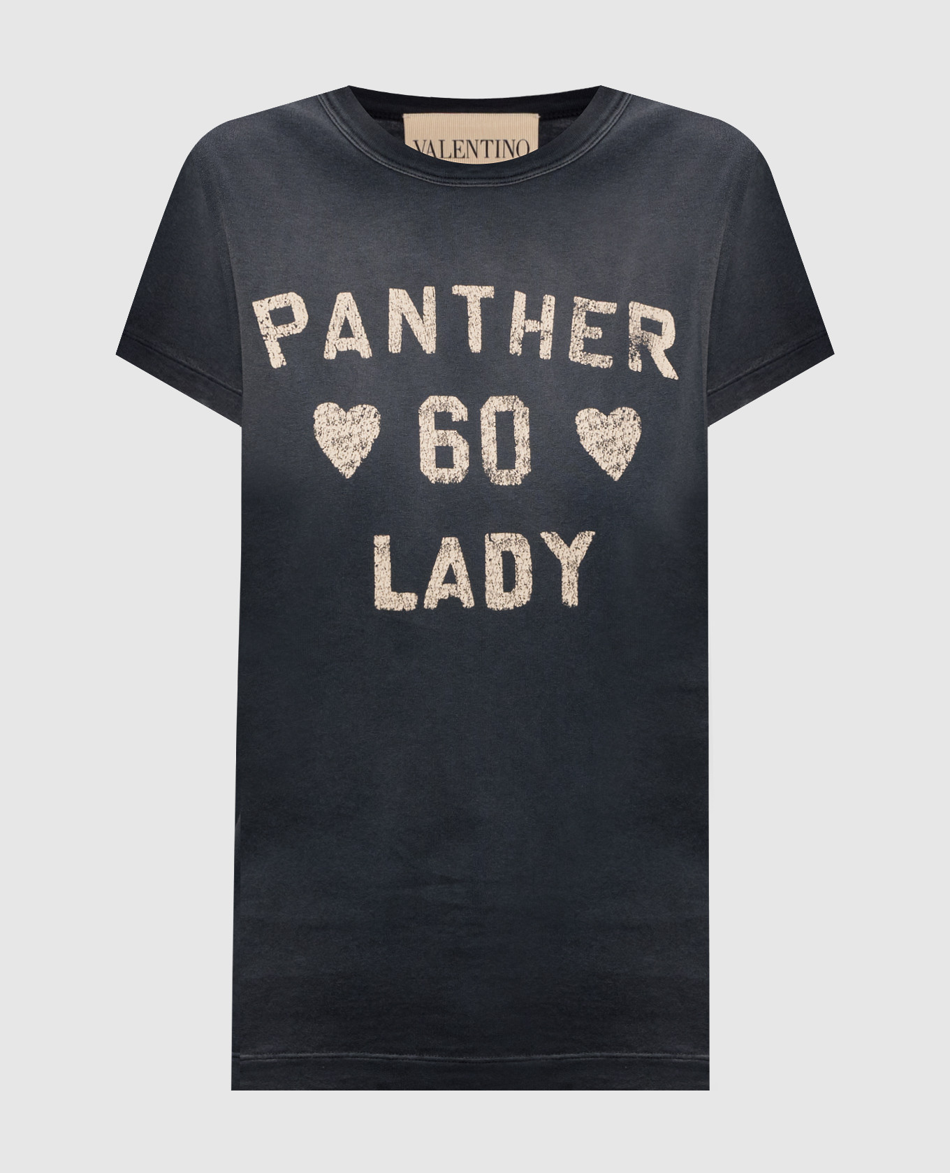Grey Panther Lady T-shirt with vintage effect