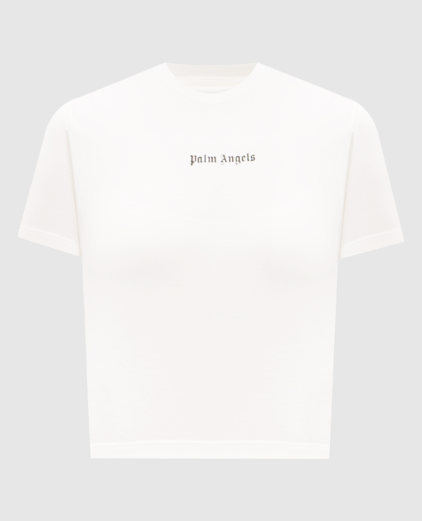 Ivory top with logo print