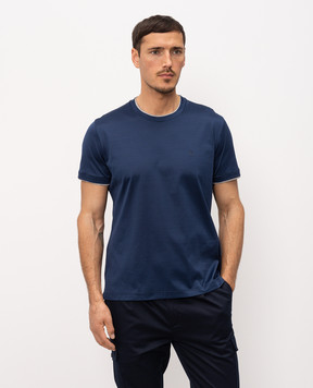 Bilancioni Blue layered T-shirt BE26T1GBE2