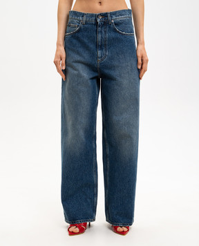 Dolce&Gabbana Blue jeans with a worn effect FTDGVDG8OC8