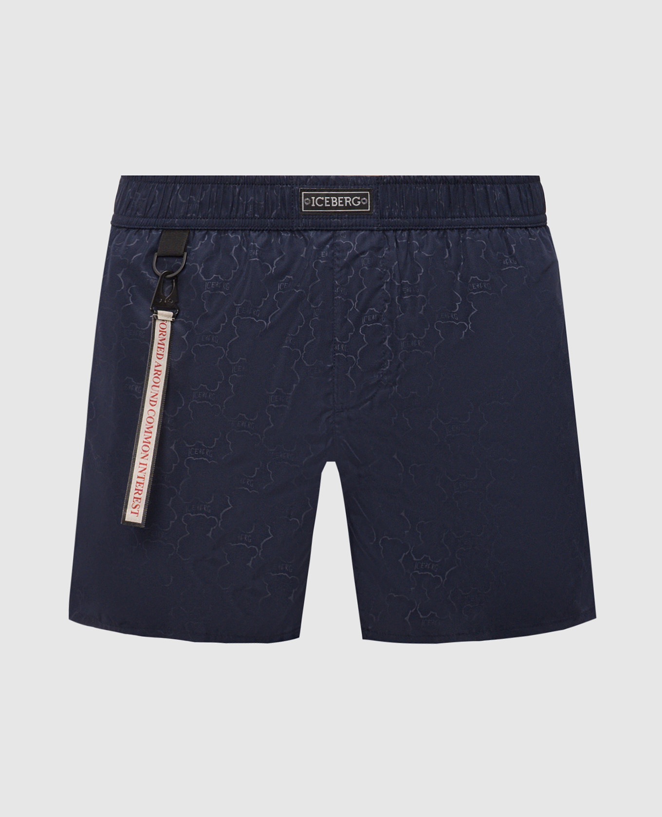 

Blue printed swim shorts Iceberg