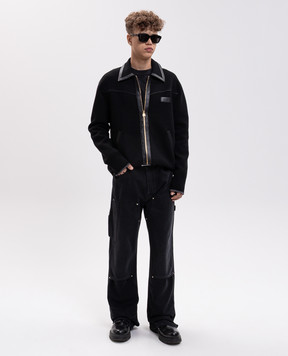AMIRI Black wool jacket AM426KN025