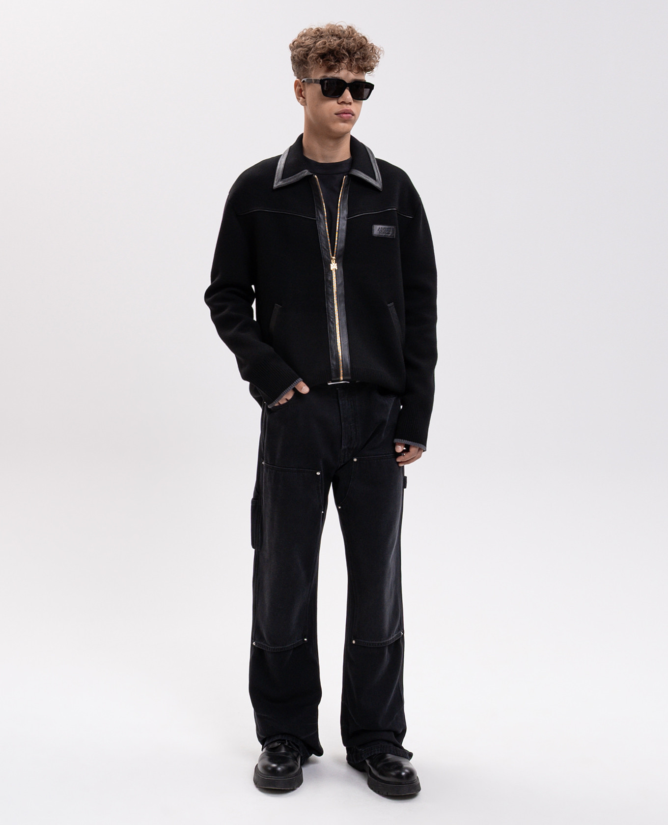Black long sleeve with logo embroidery AMIRI 2