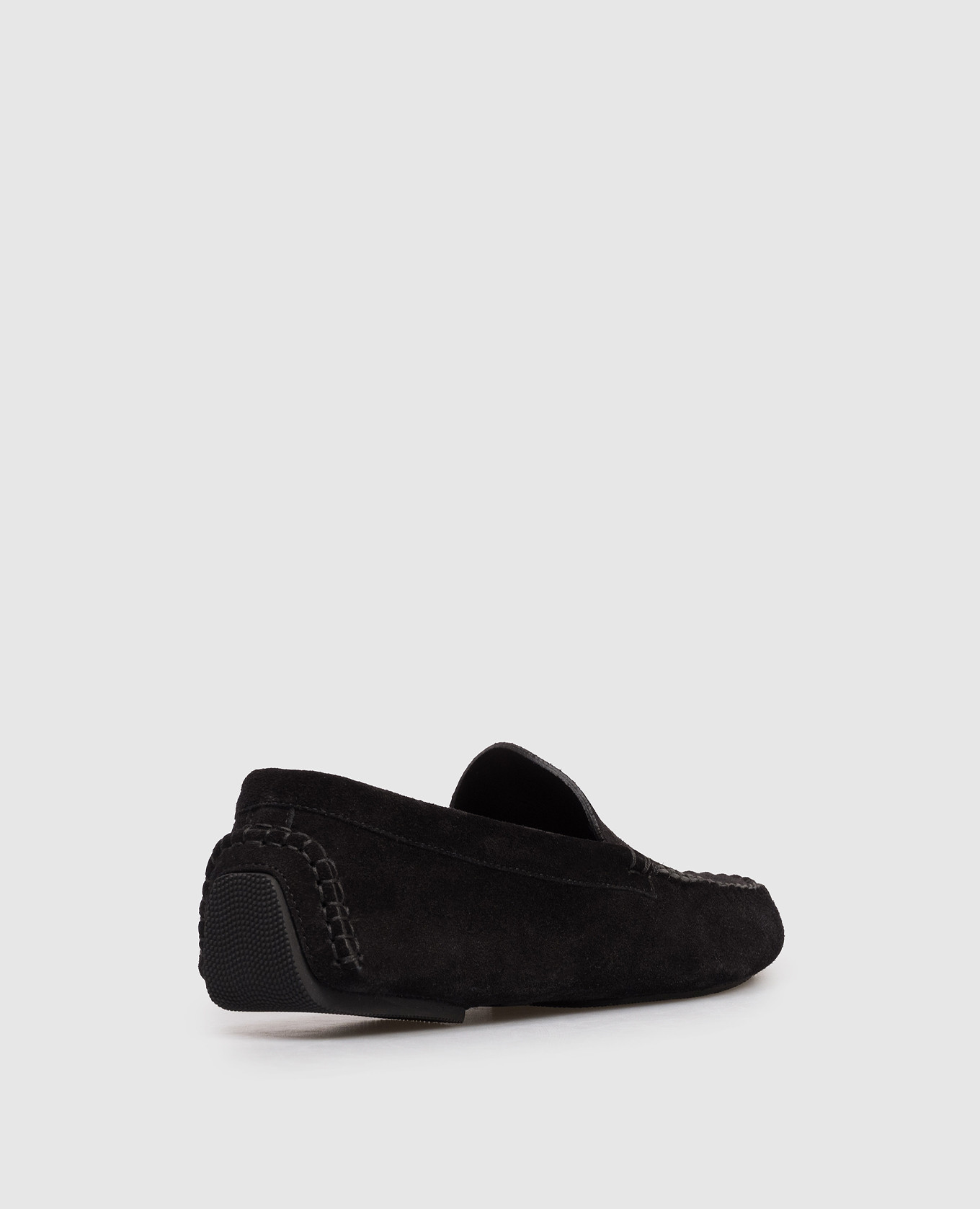 

New Lucca black suede loafers The Row