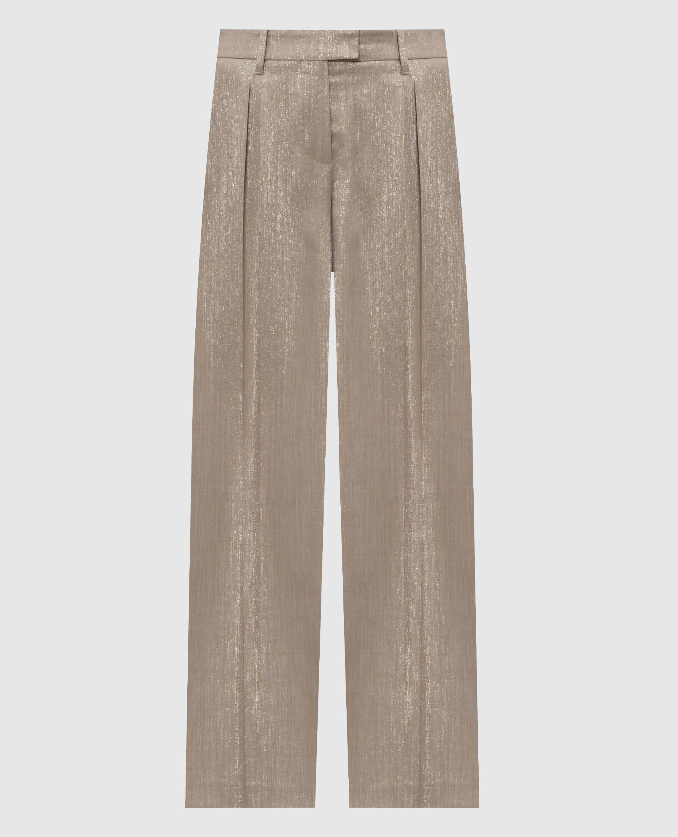 Beige Wollhose
