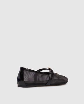 Stuart Weitzman Black ballet flats SAI BAREITALL MARY JANE SN511