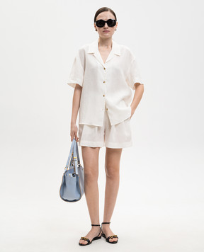 Asceno White Prague linen shirt T022F06C78