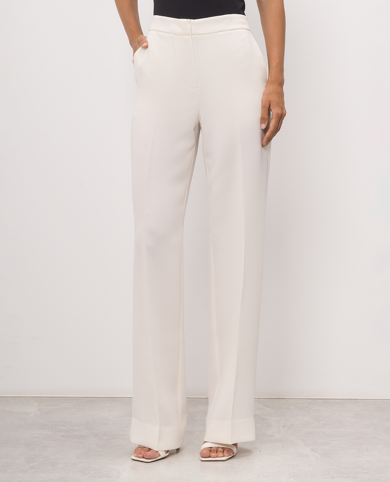 Ivory pants Twinset 3