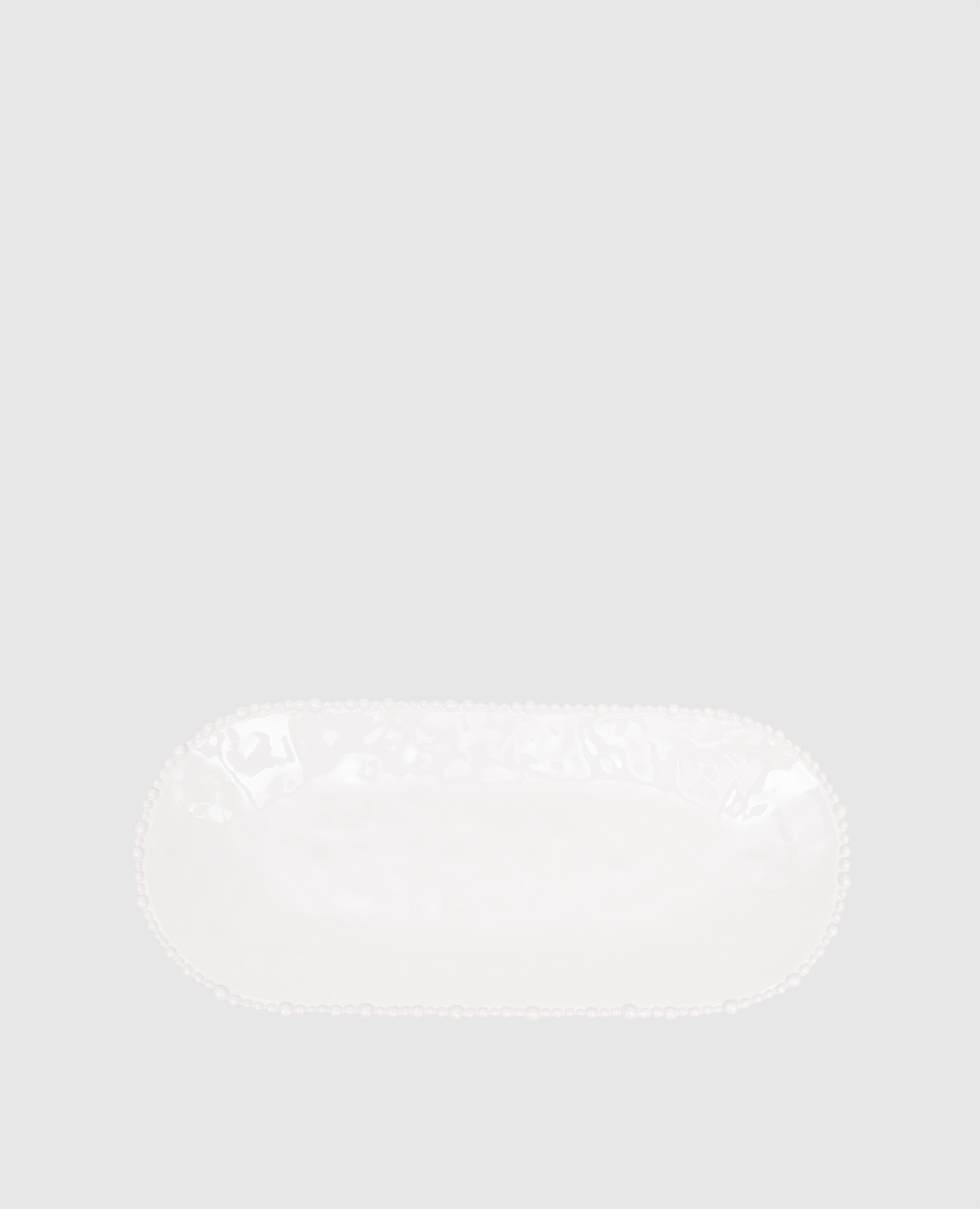 

White serving dish Pearl Baci Milano