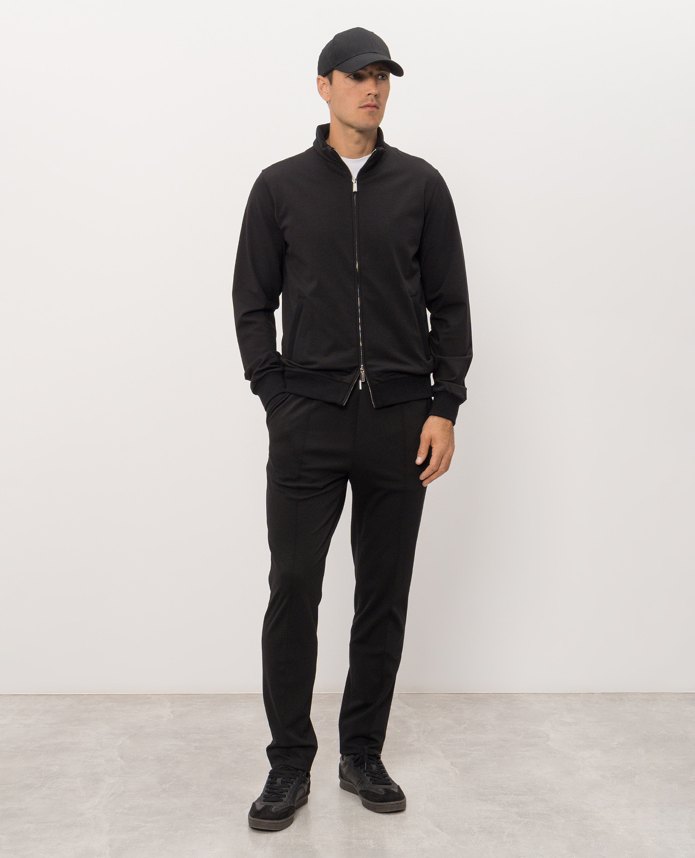 Black CRISPIN TUTA tracksuit MooRER 2