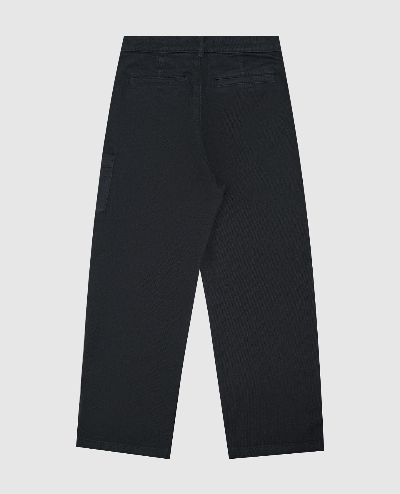 Children's black jeans Balmain 2
