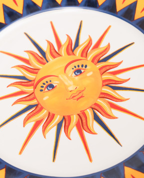 Baci Milano Dolce Vita porcelain dinner plate PLA1DOL03