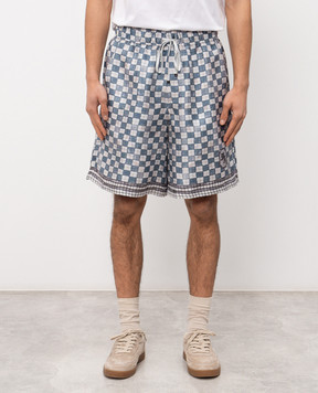 AMIRI Checked silk shorts AMBMSO1037