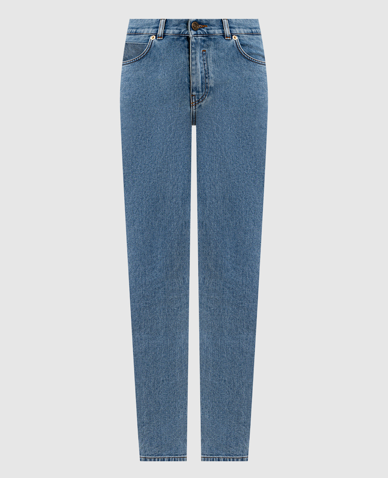 

Blue skinny jeans Balmain, Light blue