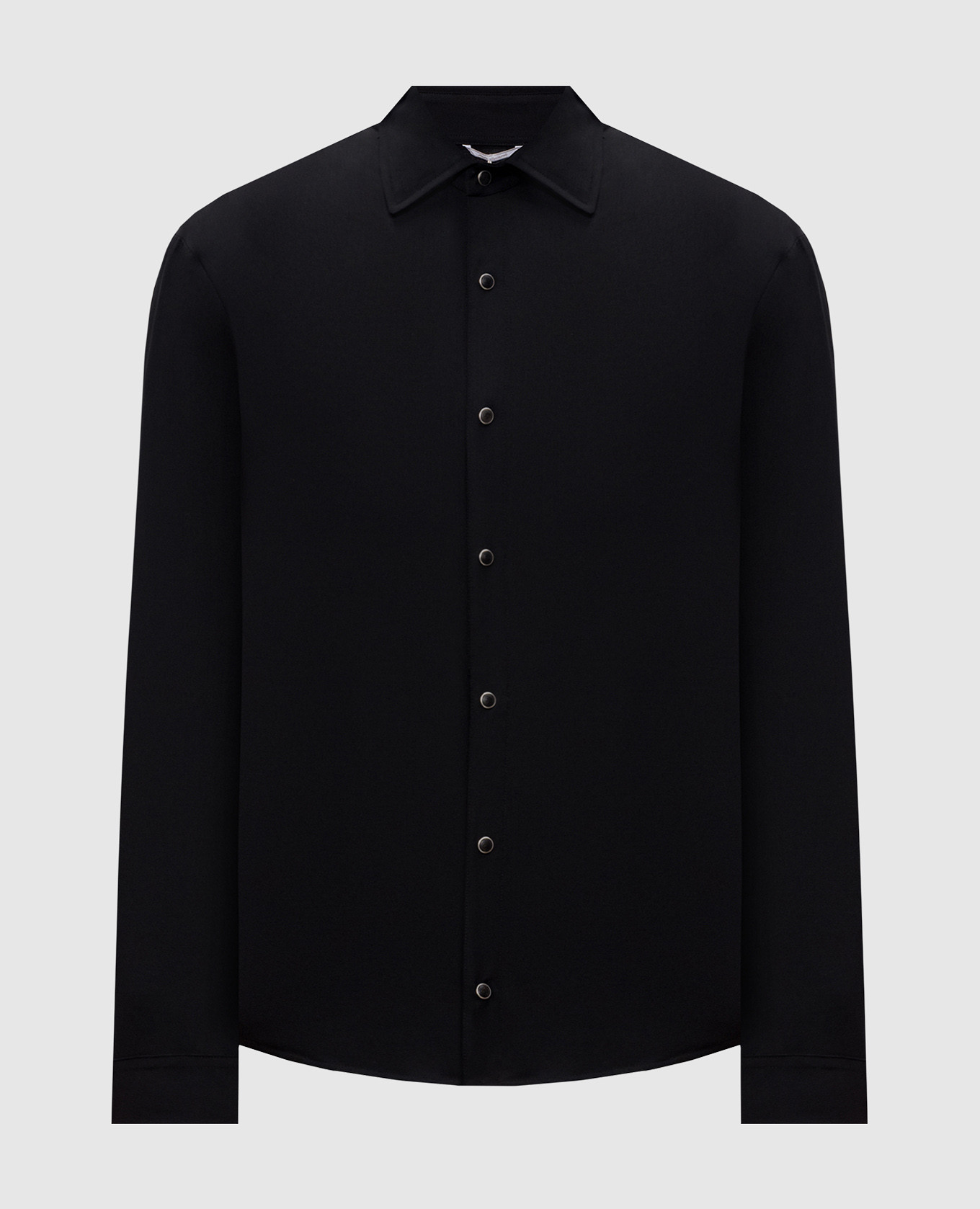 

Black wool shirt Marco Pescarolo