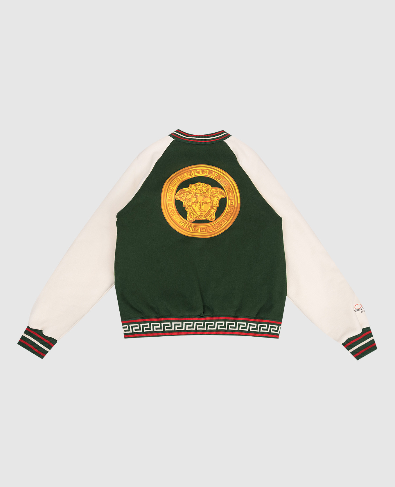 

Children's green bomber jacket with Medusa emblem Versace