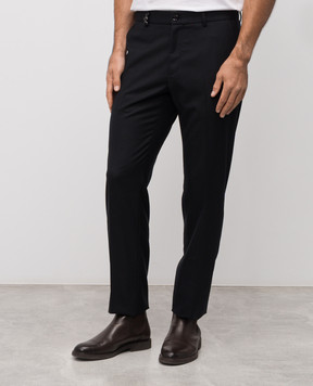 Stefano Ricci Black wool pants M1T5300161W610