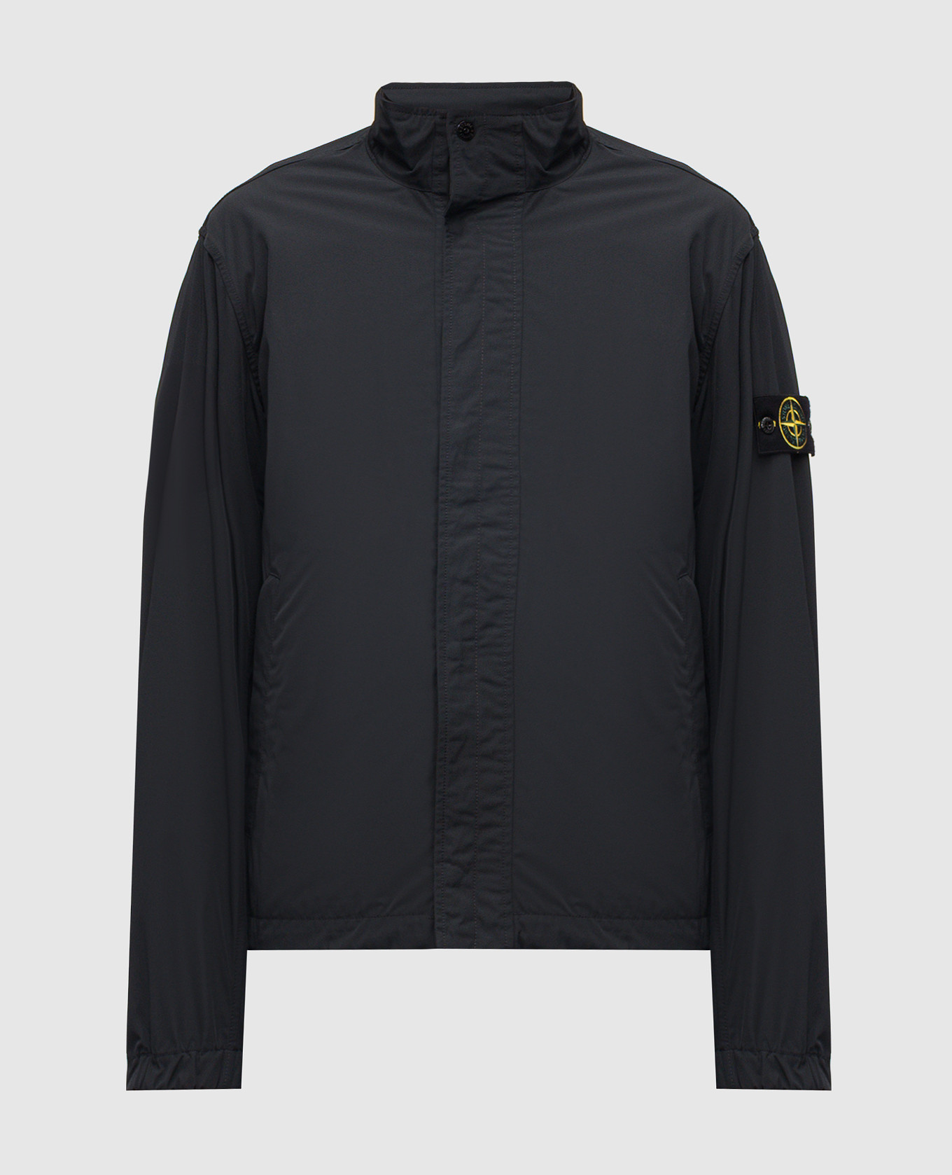 Black jacket with logo