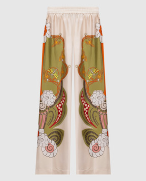 La DoubleJ Palazzo Ambrosia Placee made of silk TRO0026SIL001AMB03