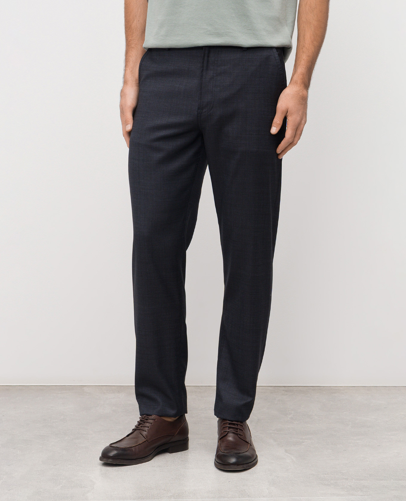 

Blue wool pants Canali