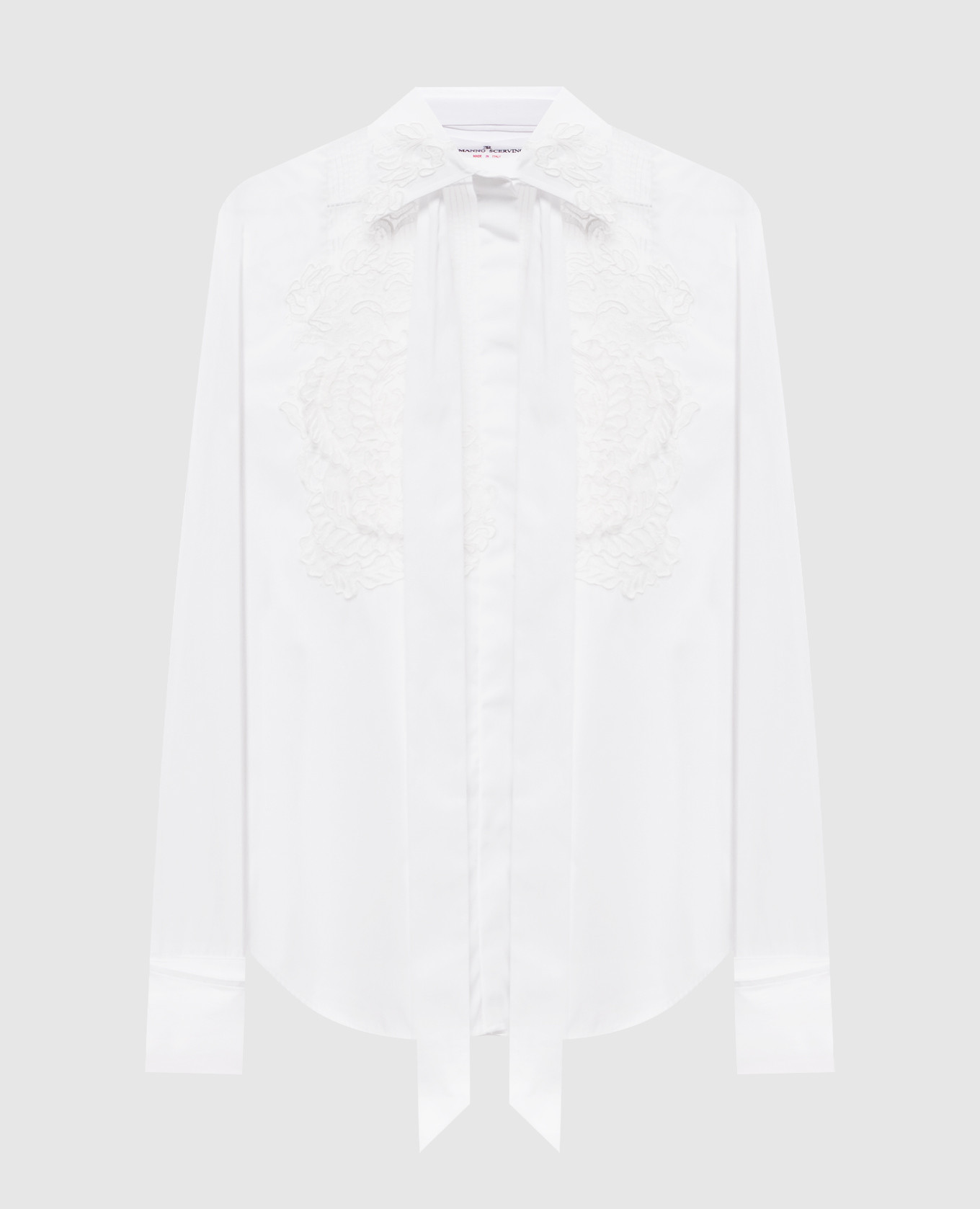 White blouse with lace Ermanno Scervino