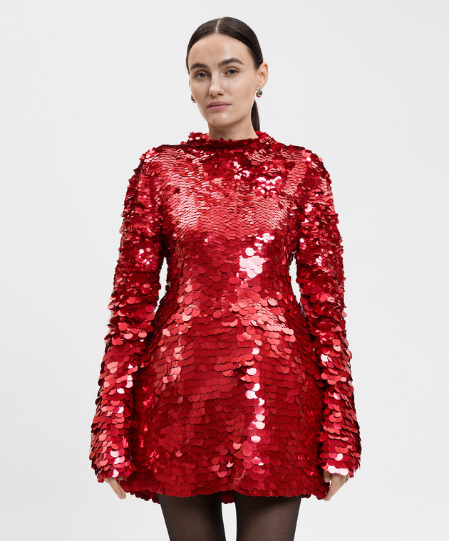 open lace back dress Vivienne Westwood Red Label Satin dress with sash/ scarf detail Bizarre  Bazaar main image 1