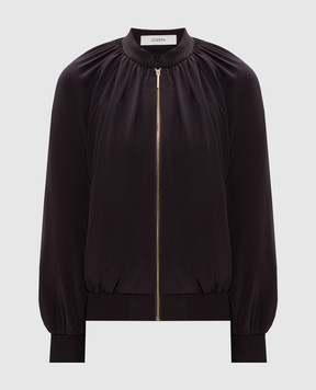JOSEPH Brown Mira bomber jacket JF009669