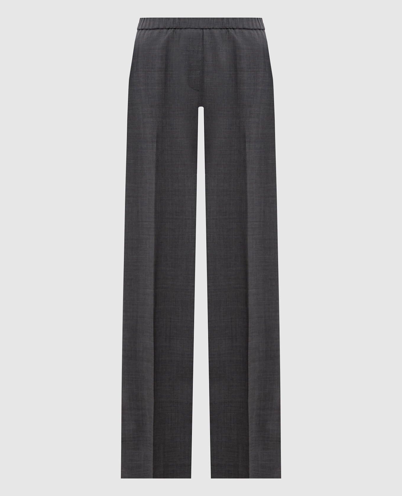 Gray wool pants Peserico