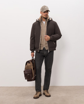 Brunello Cucinelli Beige cardigan M2200106