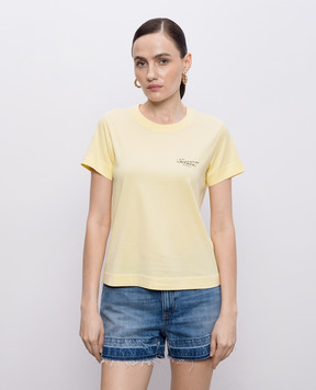 Givenchy Yellow T-shirt BW70FJP7A7