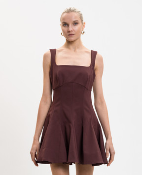 Simkhai Burgundy mini dress 1261221HC