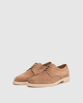 Brunello Cucinelli Brown suede deserts MZUPAIX652